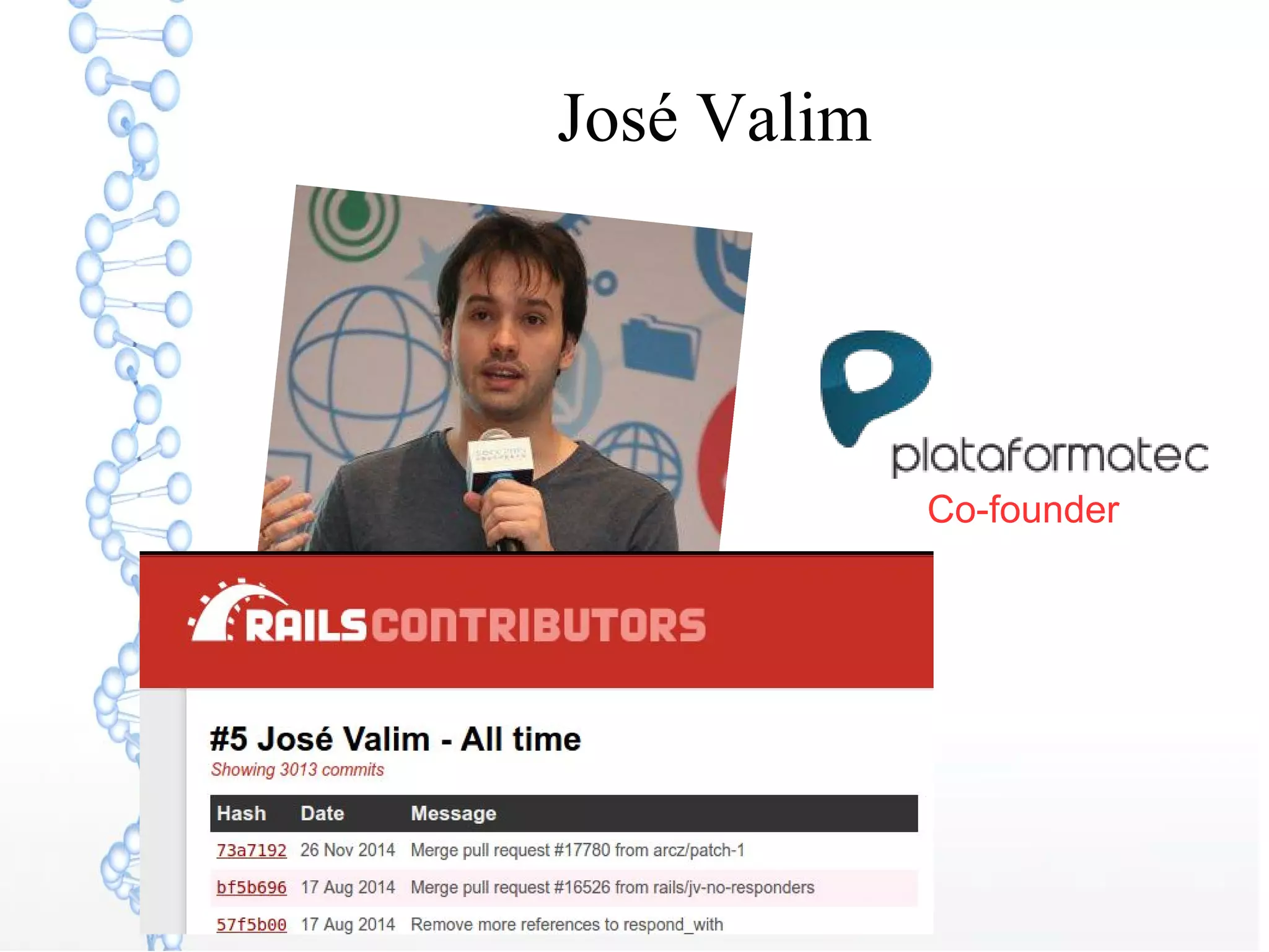 José Valim
Co-founder
 