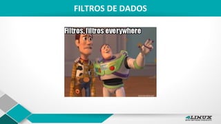 FILTROS DE DADOS
 