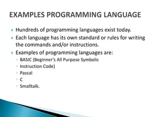 Program and programming | PPT