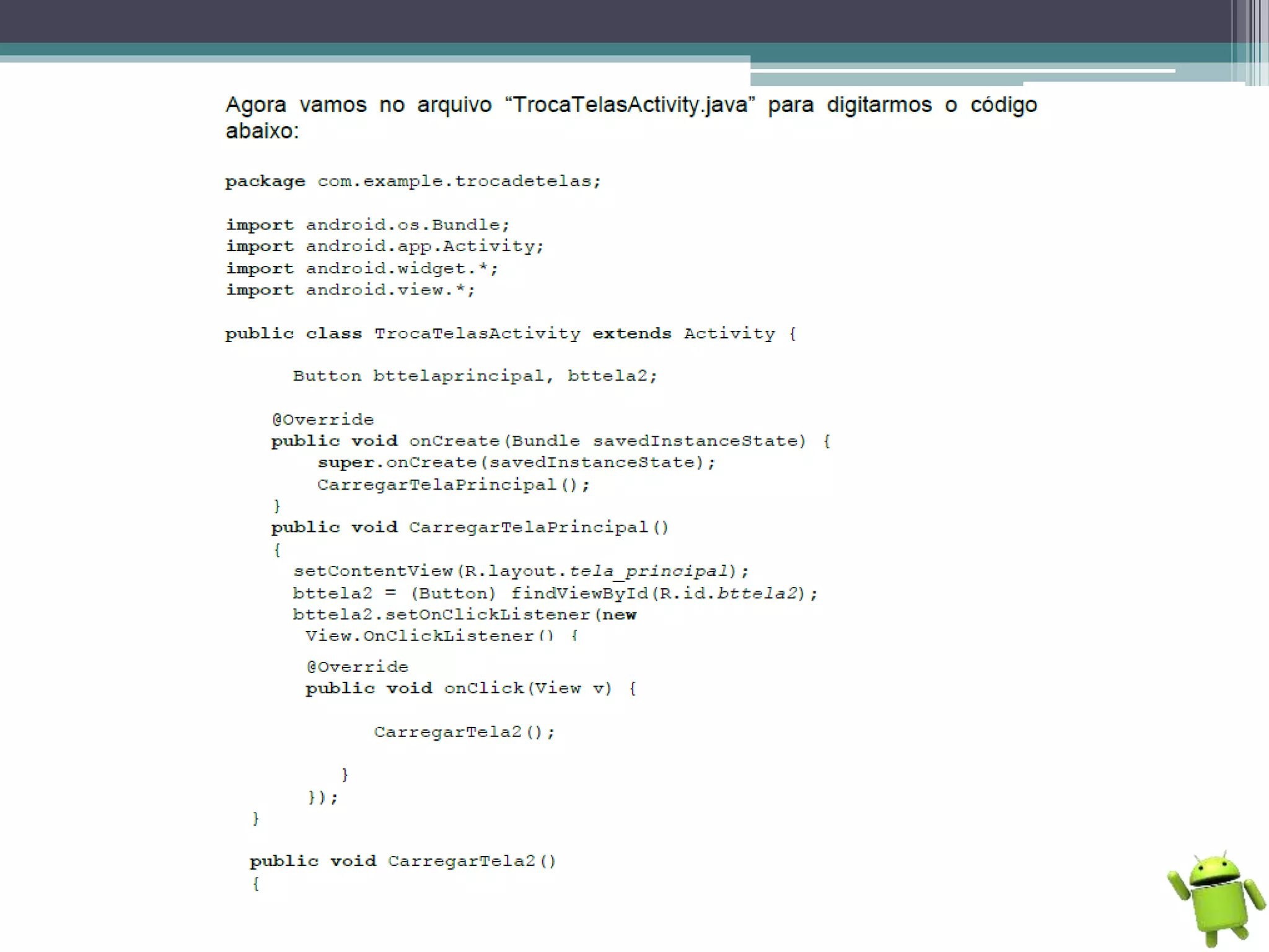 Programação Android - Básico