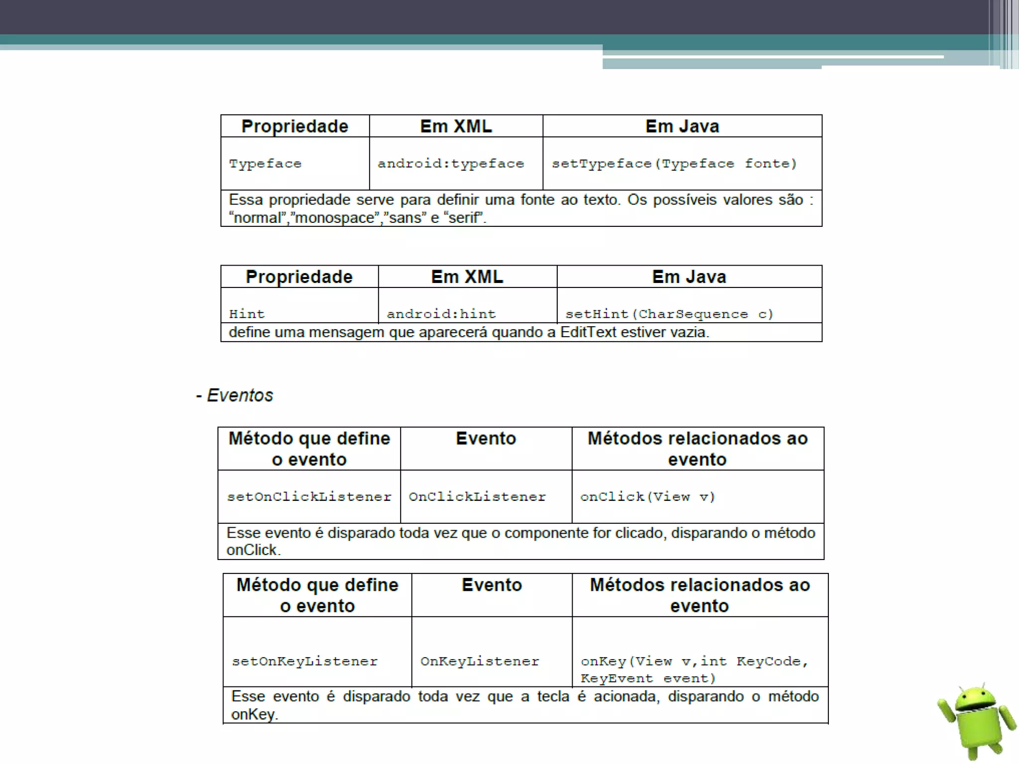Programação Android - Básico