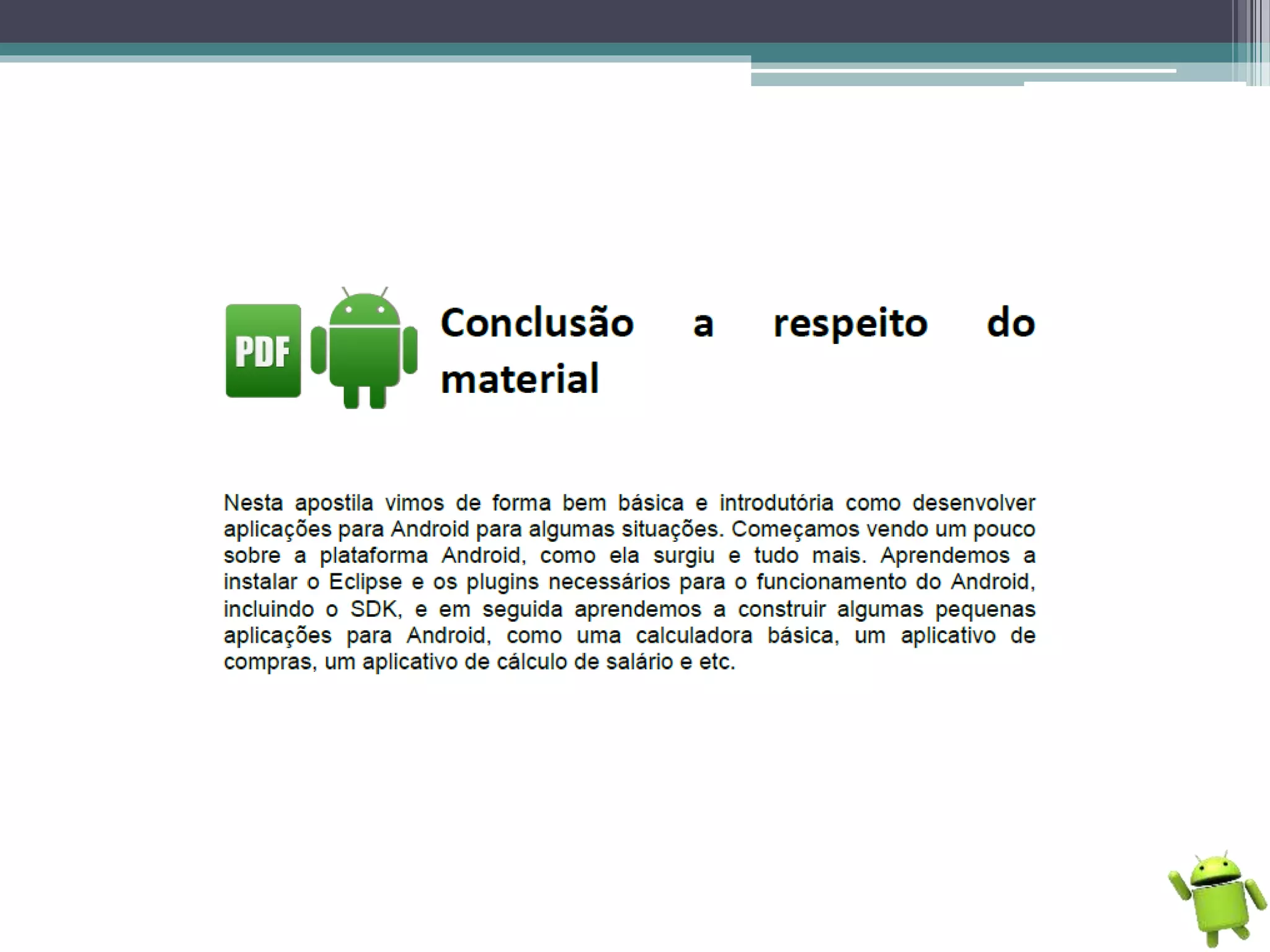 Programação Android - Básico