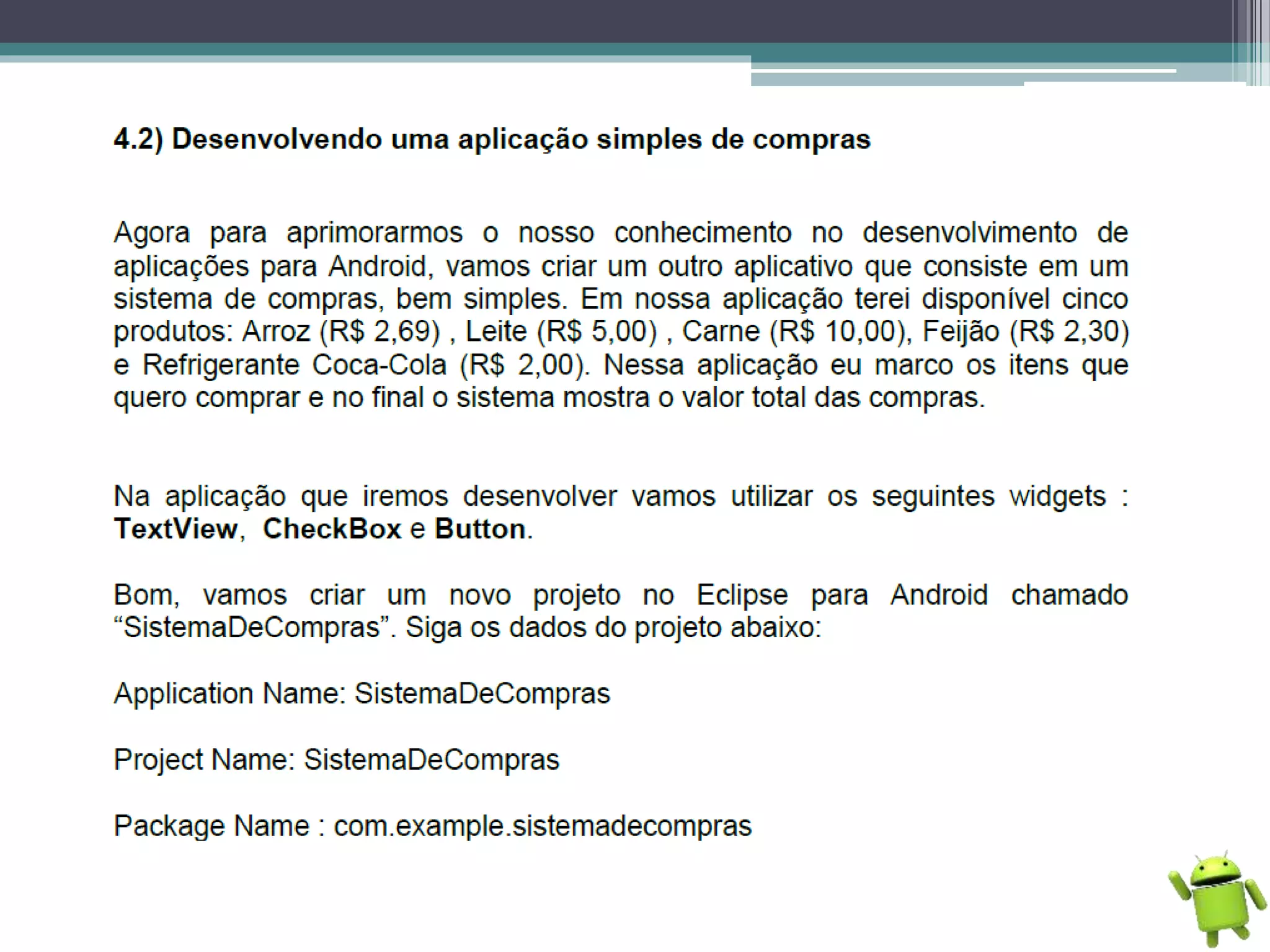 Programação Android - Básico