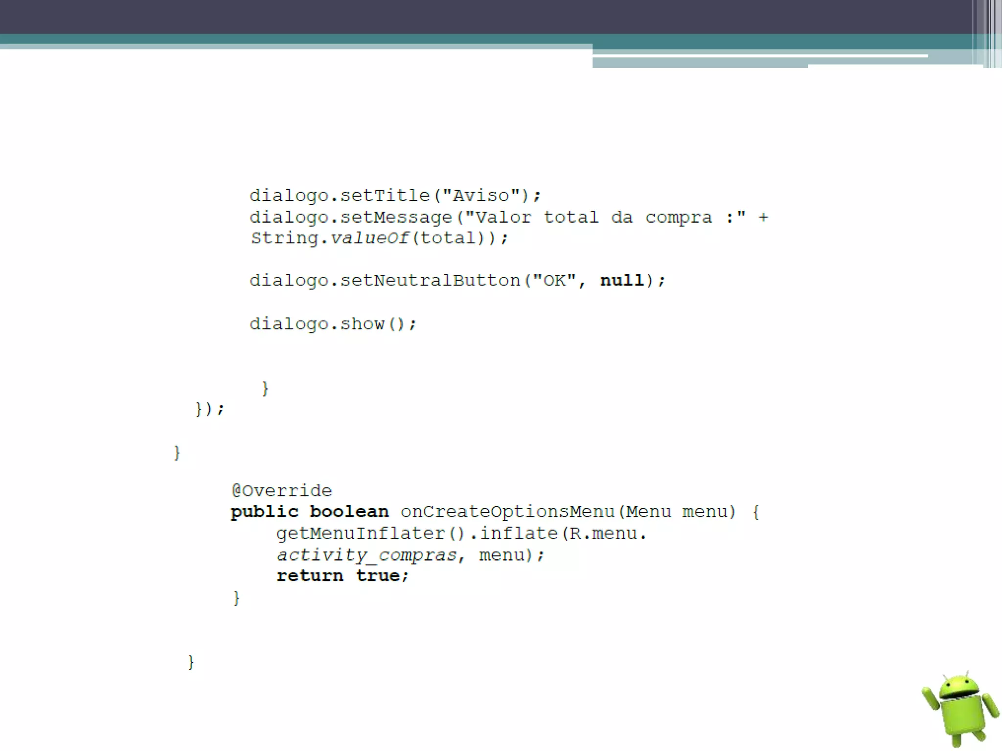 Programação Android - Básico