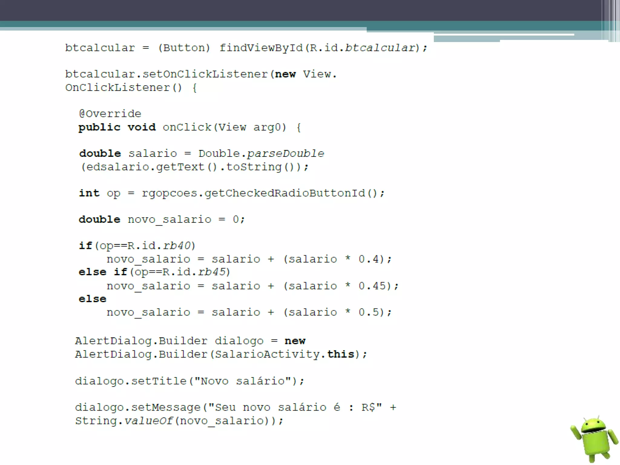 Programação Android - Básico