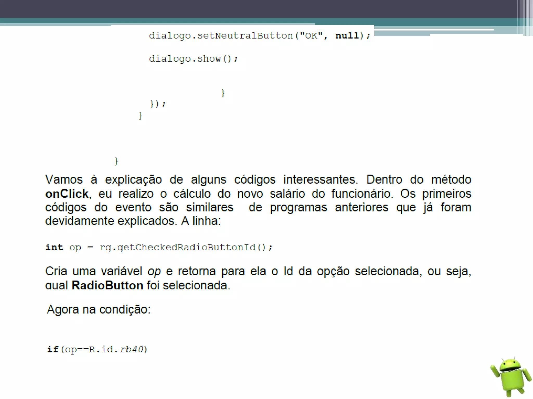 Programação Android - Básico