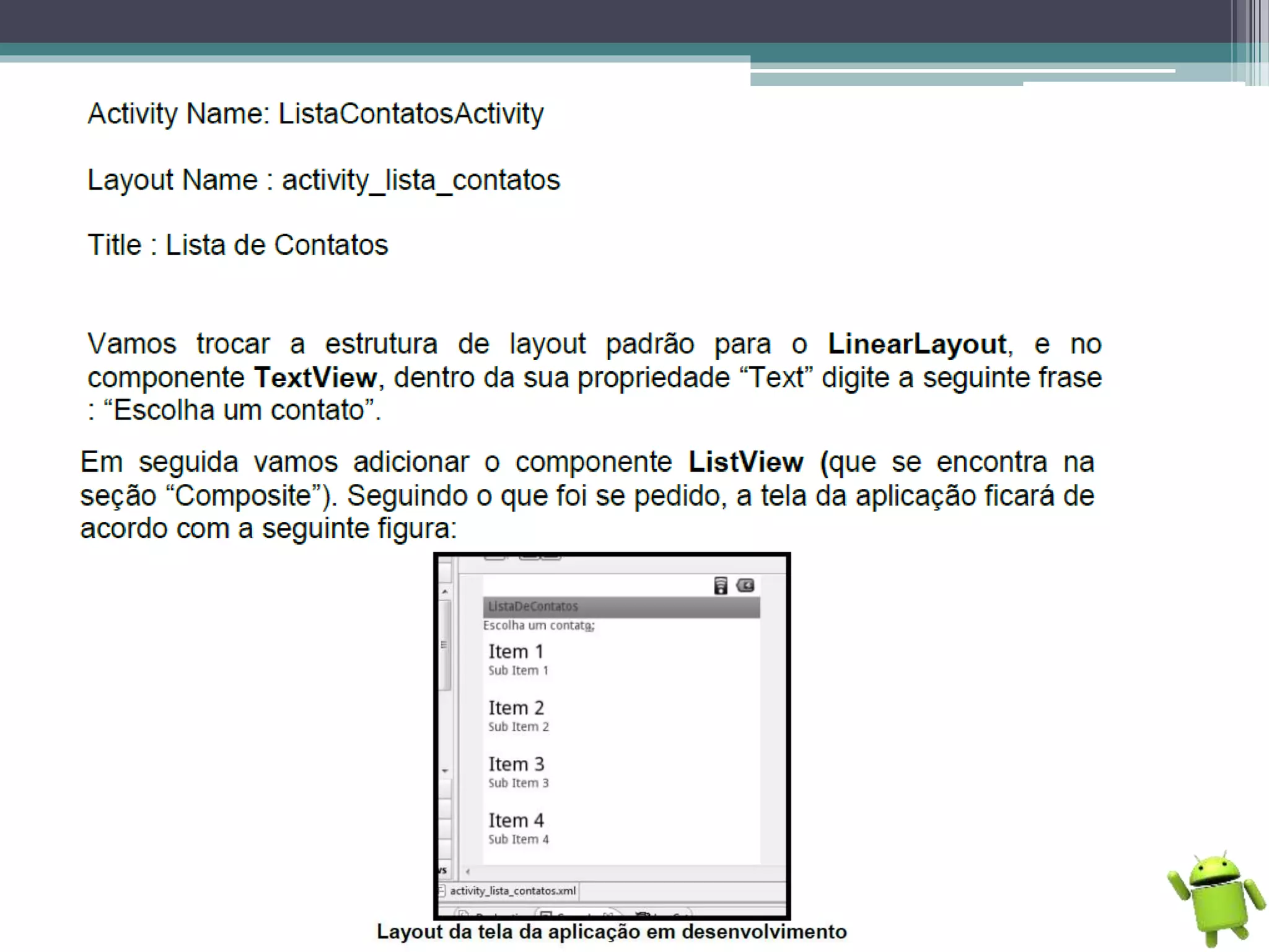 Programação Android - Básico