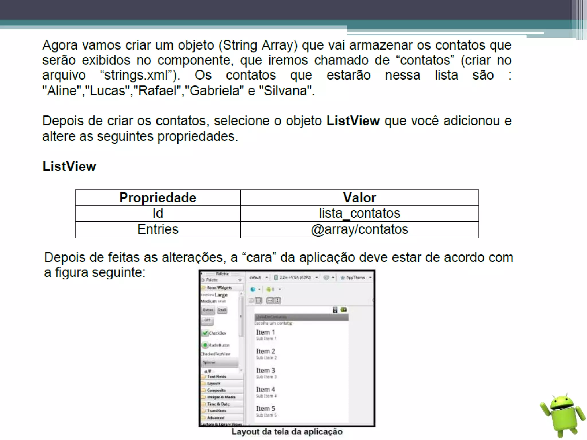 Programação Android - Básico