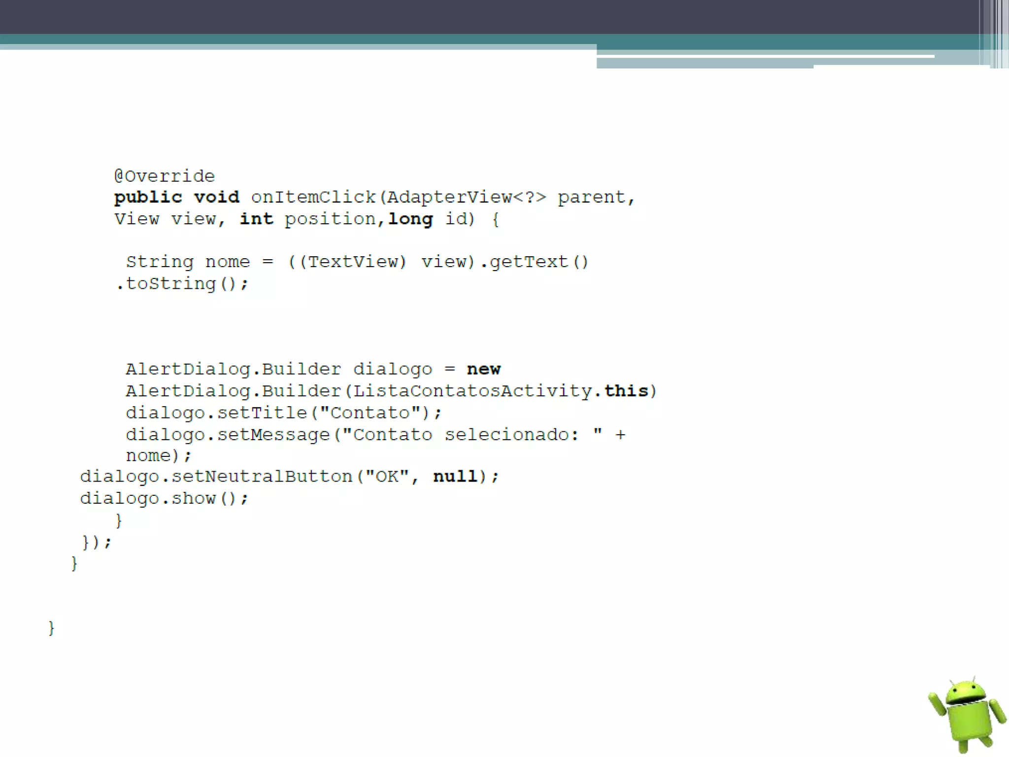 Programação Android - Básico