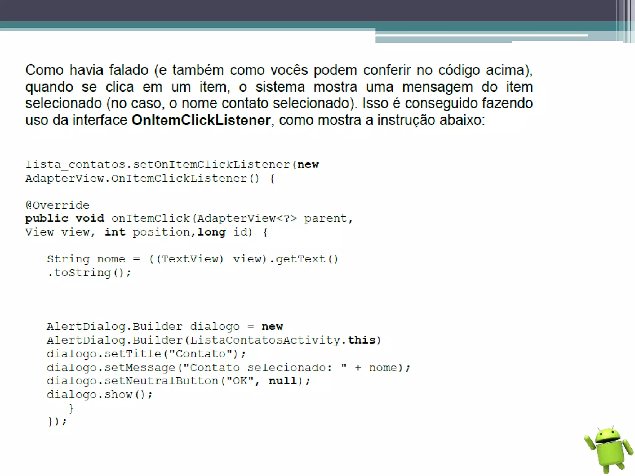 Programação Android - Básico