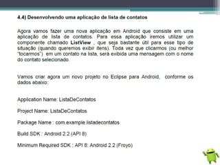 Programação Android - Básico