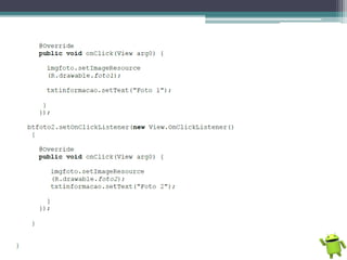 Programação Android - Básico
