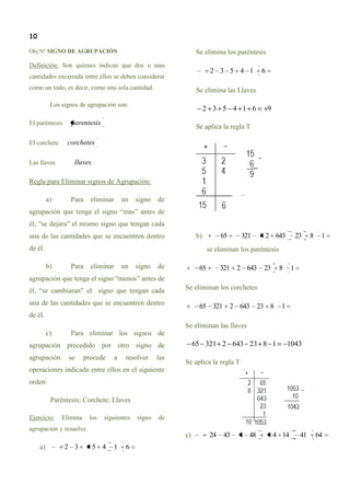 Programa oficial 1año