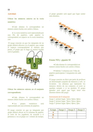 Programa oficial 1año