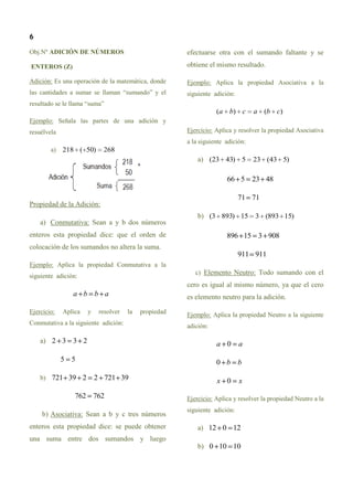 Programa oficial 1año