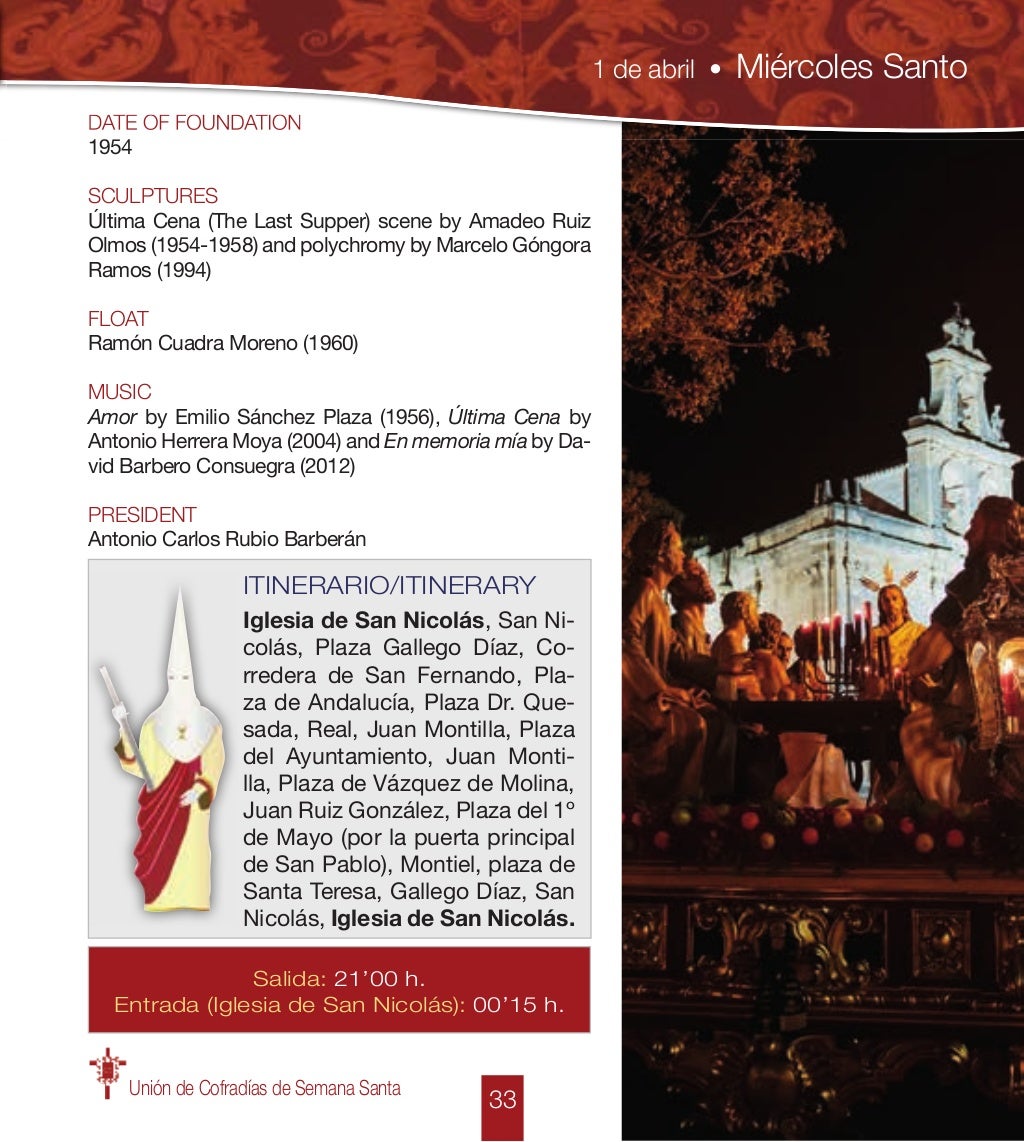 Programa oficial de_la_semana_santa_de_ubeda_2015
