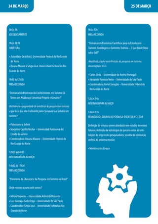 24 DE MARÇO   25 DE MARÇO
 