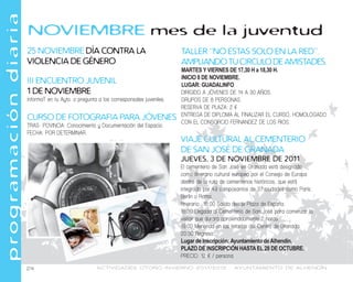 Programa otoño invierno 2011