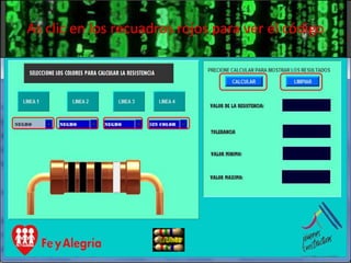 As clic en los recuadros rojos para ver el código
 