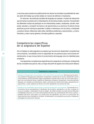 Programa primer grado primaria | PDF