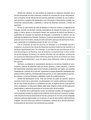 Programa primer grado primaria | PDF