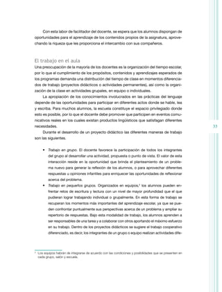 Programa primer grado primaria | PDF