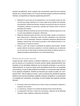 Programa primer grado primaria | PDF