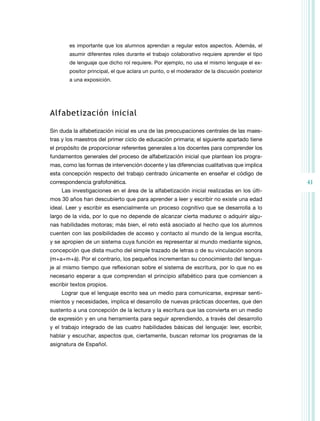 Programa primer grado primaria | PDF