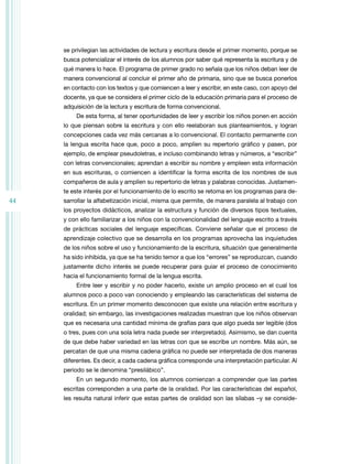Programa primer grado primaria | PDF