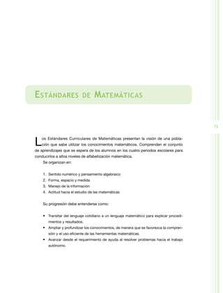 Programa primer grado primaria | PDF