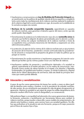 Programa electoral del Partido Socialista de Euskadi para las elecciones vascas de 2020
