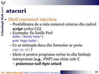 Programare Web (Introducere in securitate)