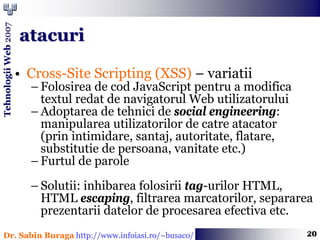 Programare Web (Introducere in securitate)