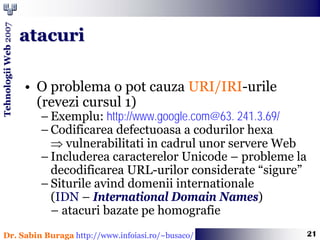Programare Web (Introducere in securitate)
