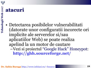 Programare Web (Introducere in securitate)