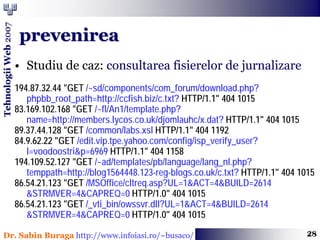 Programare Web (Introducere in securitate)