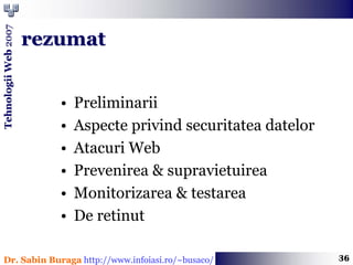 Programare Web (Introducere in securitate)