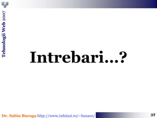 Programare Web (Introducere in securitate)