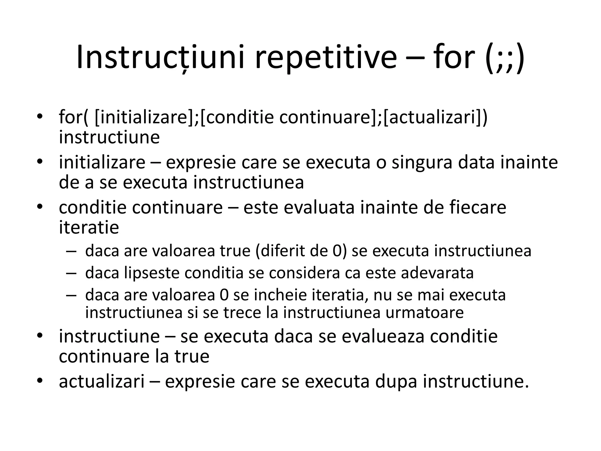 Programarea calculatoarelor c2 | PPT