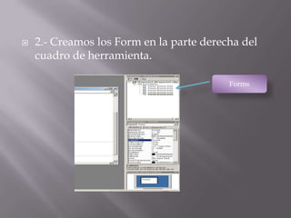 MENU DE PROGRAMACION EN VISUAL BASIC | PPTX