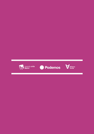 Programa electoral Podemos Madrid