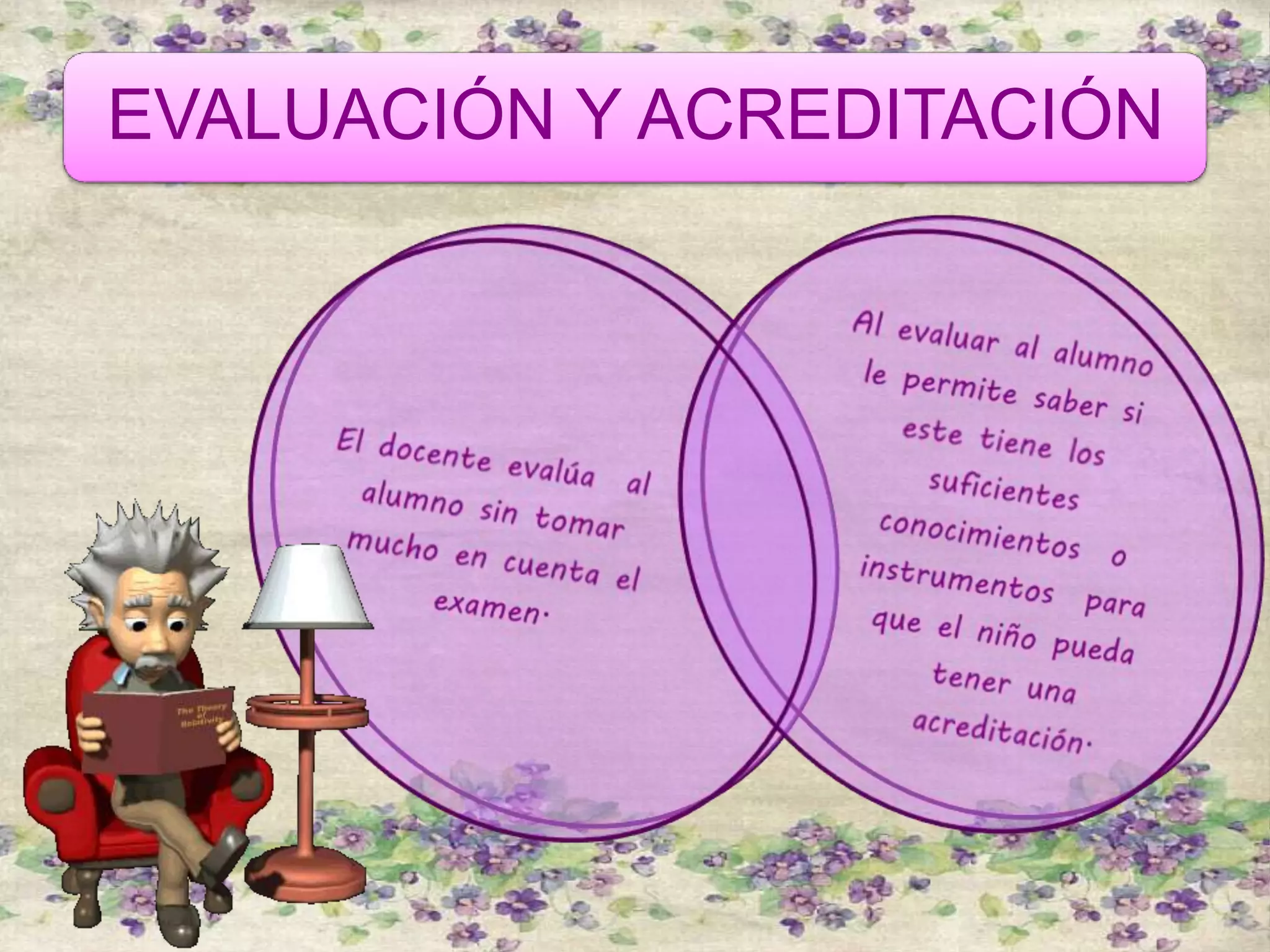 EVALUACIÓN Y ACREDITACIÓN
 
