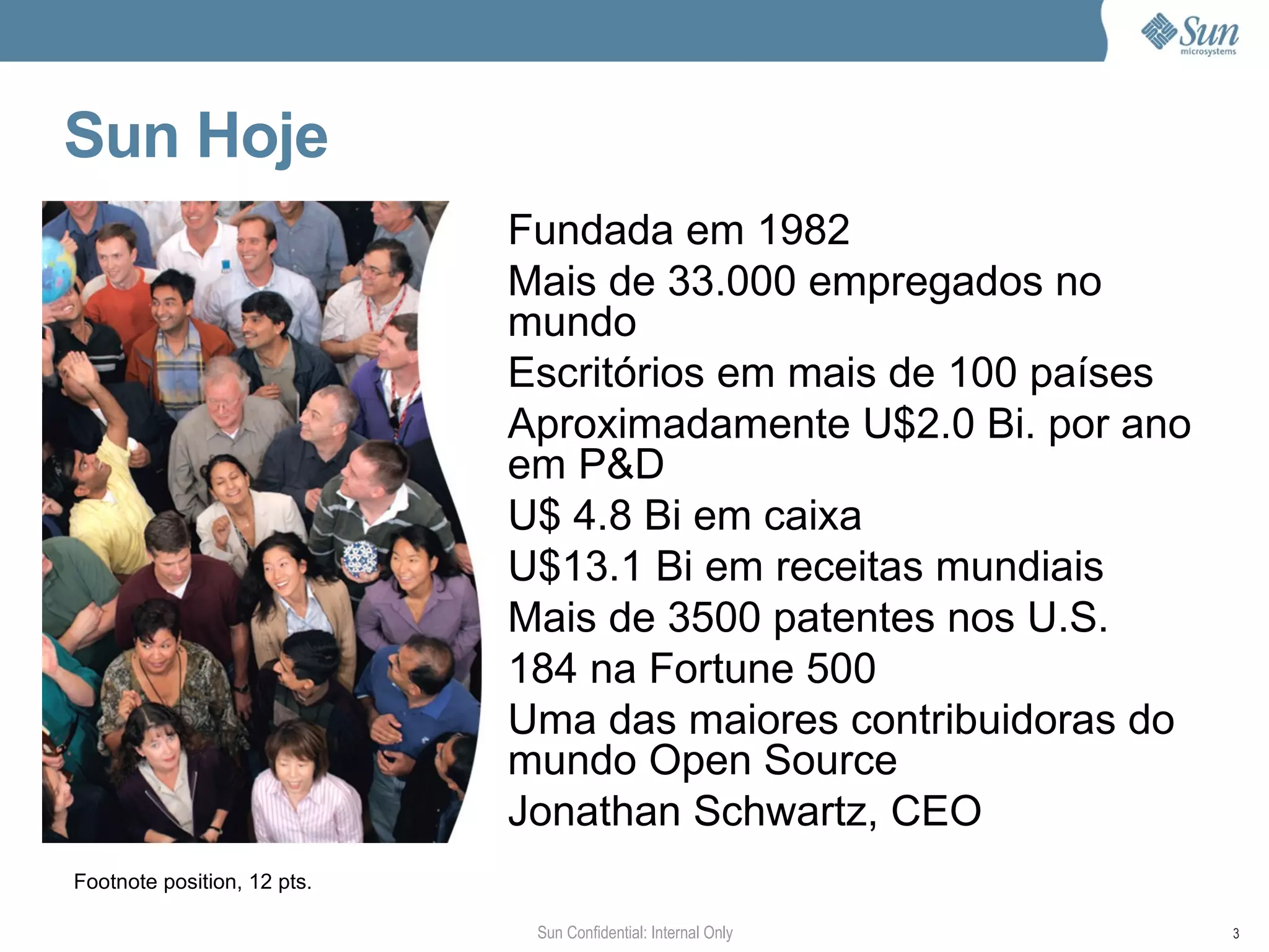 Sun está comprometida com comunidades 