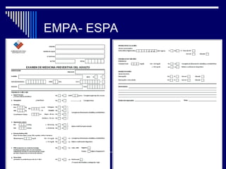 Empsa Questionnaire.pdf PROGRAMA SALUD DEL ADULTO para adultos bien adultos | PPT