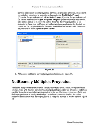 Programas de consola en java con net beans por gio | PDF