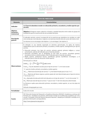 2 0 1 3 - 2 0 1 8
P r o g r a m a
S e c t o r i a l
de Educación
92
 