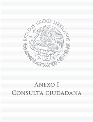 Anexo I
Consulta ciudadana
 