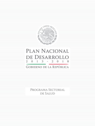 Programa Sectorial
de Salud
 