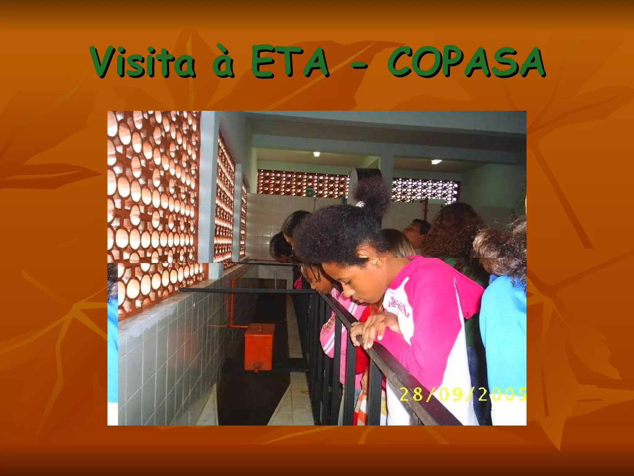 Visita à ETA - COPASA 