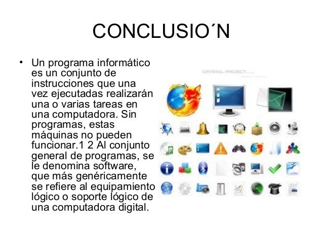 Programas informaticos
